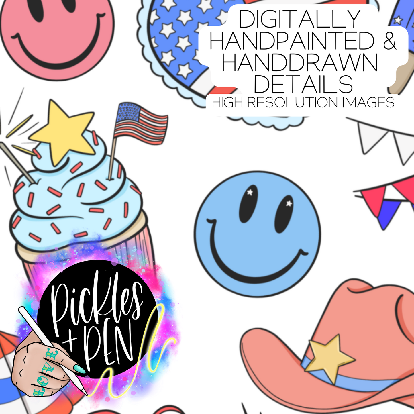 4th of July Clipart Bundle