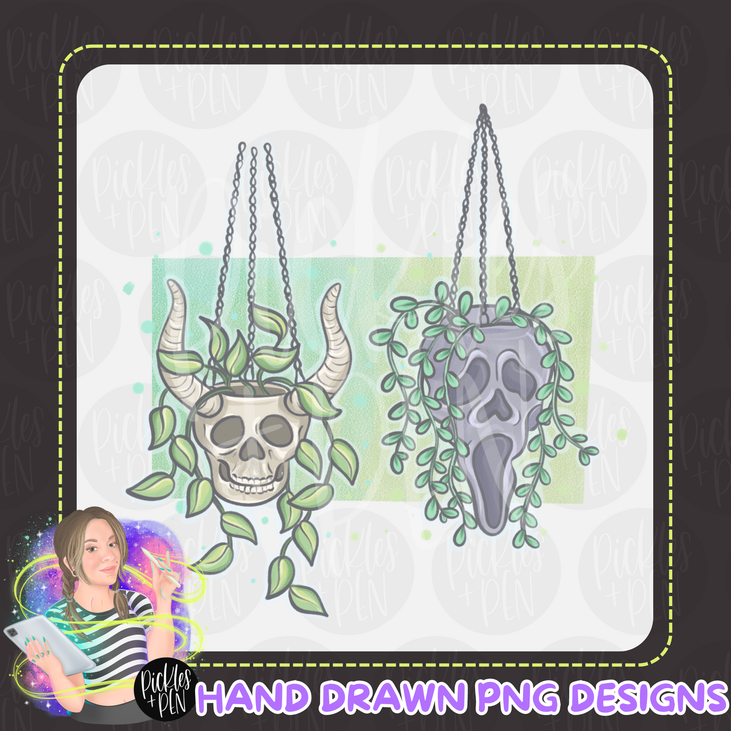 "Ghoul Garden" PNGs [LIMITED] (WITH BUNDLE CHOICE)