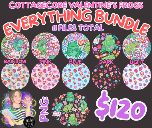 EVERYTHING BUNDLE "Cottagecore Valentine's Frogs" [ONLY 2 AVAILABLE]