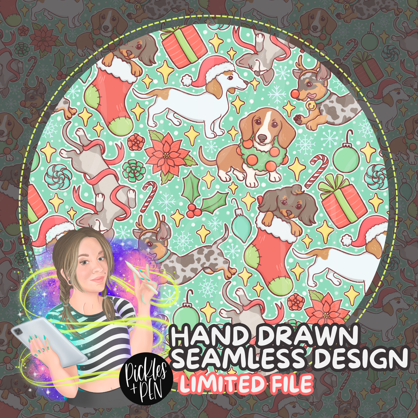 EVERYTHING BUNDLE "Christmas Dachshunds" [ONLY 2 AVAILABLE]