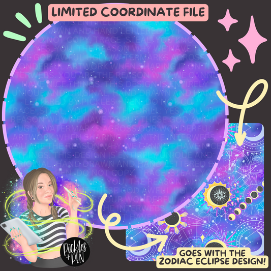 Galaxy Seamless Design - Zodiac Eclipse Coord File - [LIMITED]