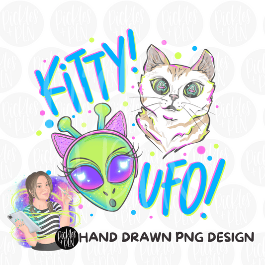 Kitty UFO PNG - [LIMITED]