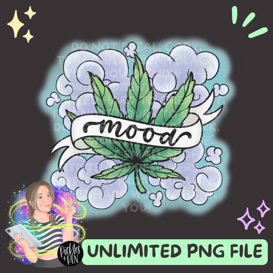 Mood Pot Leaf PNG - [UNLIMITED]