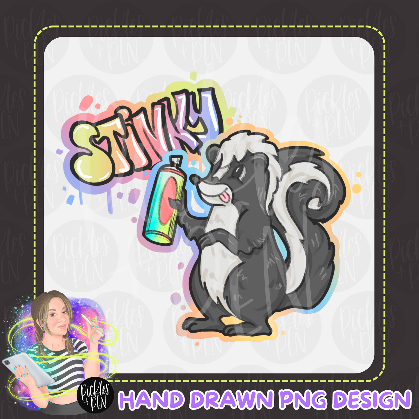 CC Graffiti Animals PNG - [LIMITED]