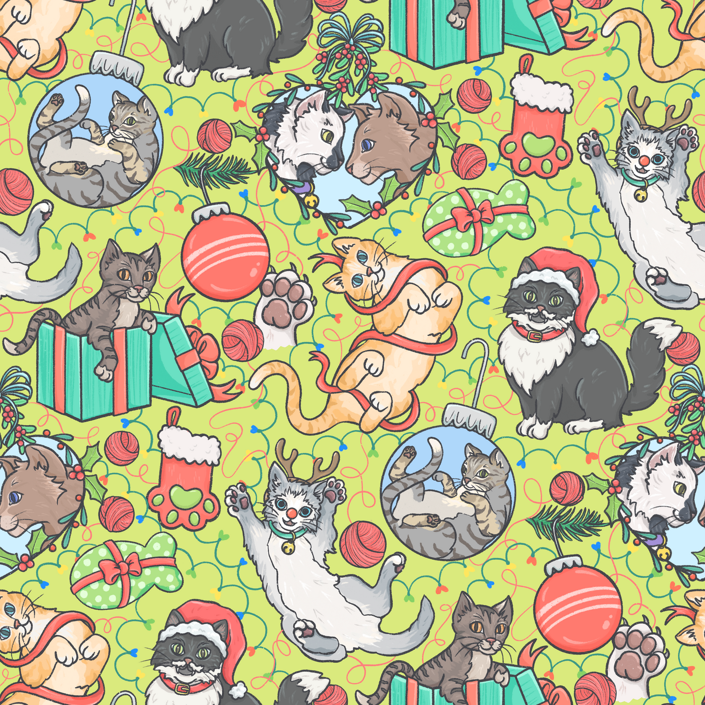 EVERYTHING BUNDLE "Christmas Kitties" [ONLY 3 AVAILABLE]